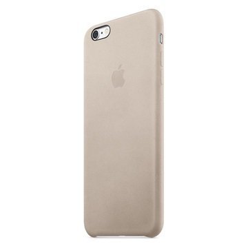 iPhone 6 Plus / 6S Plus Apple Nahkakotelo MKXE2ZM/A Roosanharmaa