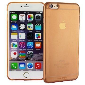 iPhone 6 Plus / 6S Plus G-Case Ultra Slim Silicone Case Transparent Bronze