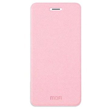 iPhone 6 Plus / 6S Plus Mofi Rui Series Nahkainen Läppäkuori Pinkki