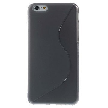 iPhone 6 Plus / 6S Plus S-Curve TPU-Kotelo Harmaa