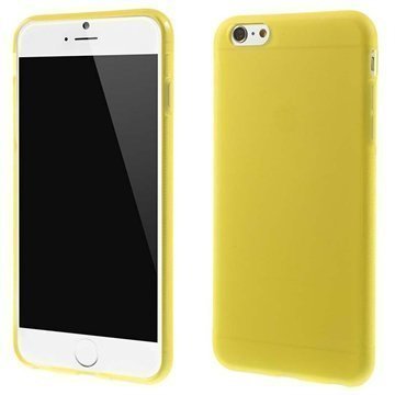 iPhone 6 Plus / 6S Plus TPU Kotelo Keltainen