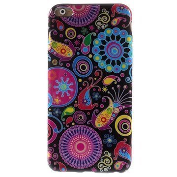 iPhone 6 Plus / 6S Plus TPU Kotelo Paisleyn Kuvio