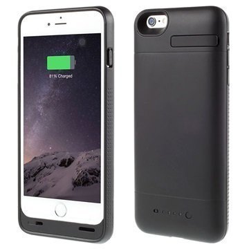 iPhone 6 Plus Backup Battery Bumper Case Black