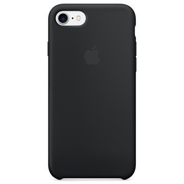 iPhone 7 Apple Silikonikotelo MMW82ZM/A Musta