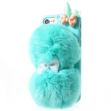 iPhone 7 Bunny Series TPU Case Cyan