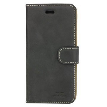 iPhone 7 DC Luka Wallet Leather Case Black