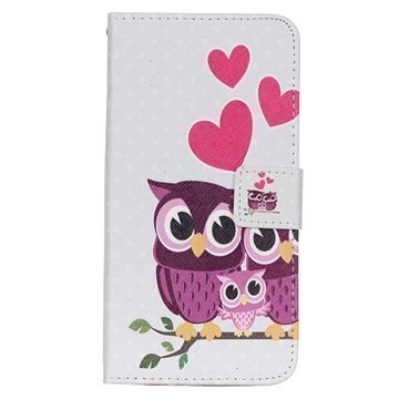 iPhone 7 Plus Glam Wallet Case Owl