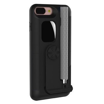 iPhone 7 Plus Selfie Stick Case Black