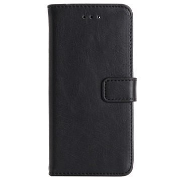 iPhone 7 Retro Wallet Case Black