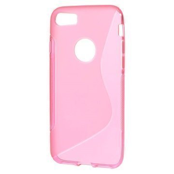 iPhone 7 S-Curve TPU Case Hot Pink