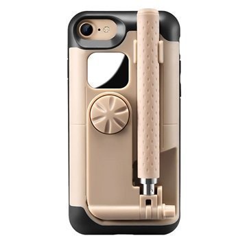 iPhone 7 Selfie Stick Case Gold