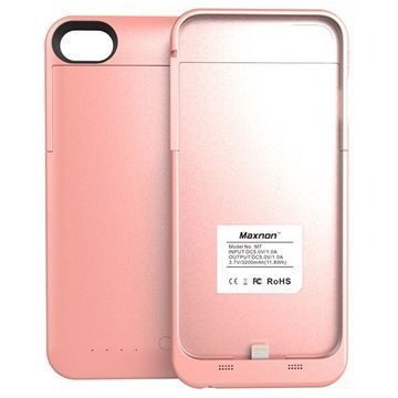 iPhone 7/6/6S Maxnon M7 Akkukotelo 3200mAh Ruusukulta